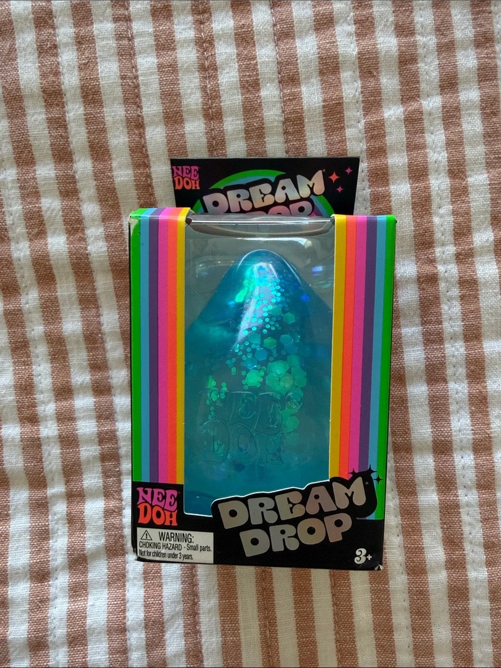 Needoh Dream Drop Blue Squishy Stress Toy